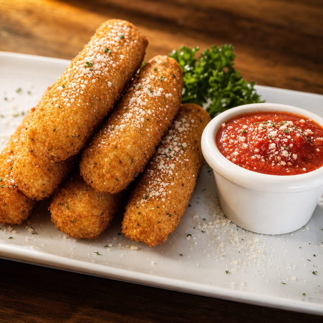 Mozarella Sticks.