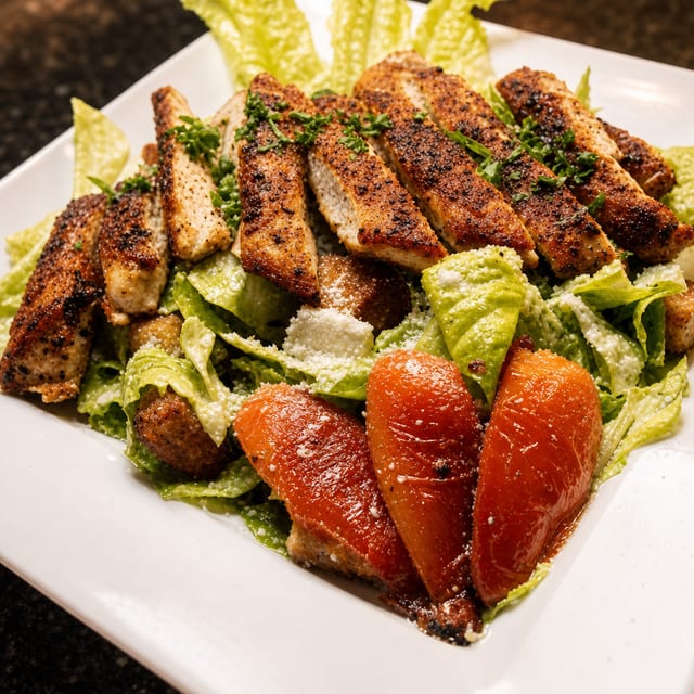 Chicken Caesar Salad.
