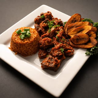 Jollof Rice Plate